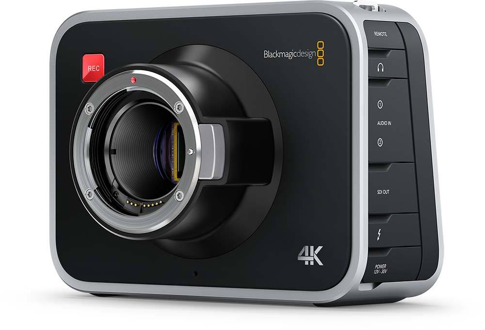 blackmagic design production camera 4k